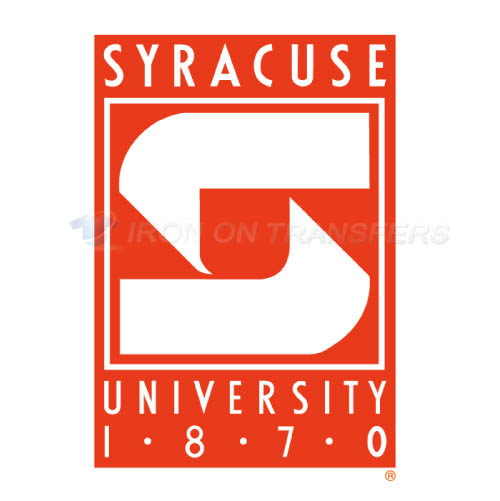 Syracuse Orange Logo T-shirts Iron On Transfers N6418 - Click Image to Close